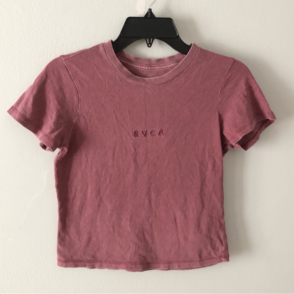 🔥VTG Y2K RVCA Crop Crewneck Tee